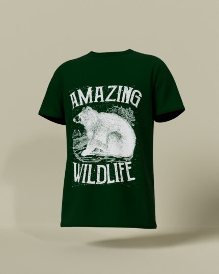 Amazing Wildlife Round Neck Tee