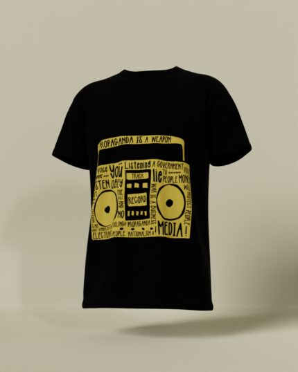Propaganda Is a Weapon Round Neck Tee