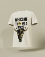 Welcome to the Wild West Round Neck Tee