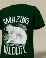 Amazing Wildlife Round Neck Tee - Image 2