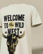 Welcome to the Wild West Round Neck Tee - Image 2
