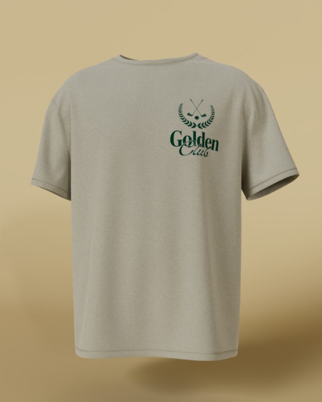 Golden Golf Club Oversized T-Shirt