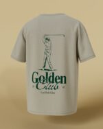 Golden Golf Club Oversized T-Shirt - Image 3