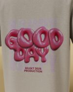 Good Day Minimal Front Graphic Oversized Tee - Image 4