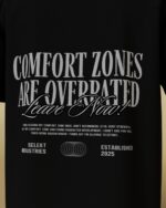 Leave Now! Motivational Oversized T-Shirt - Image 4