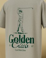 Golden Golf Club Oversized T-Shirt - Image 4